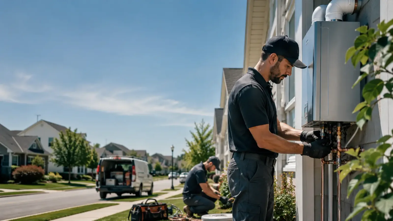 Tankless Water Heater Installation in Briggs, TX